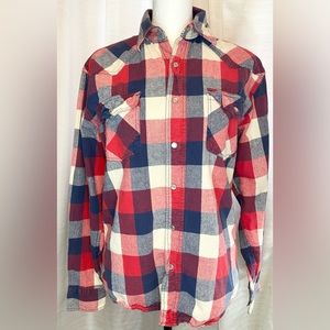 Ditch Plains Plaid Button Down Shirt